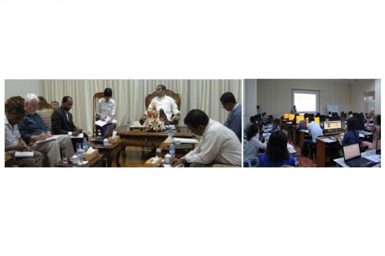 Workshop with a stakeholder