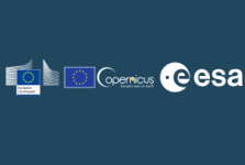 European Commission and European Space Agency logos.