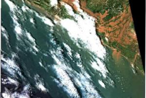 Mozambique on January 27, 2022. Image: Sentinel 2A (International Charter Space and Major Disasters)