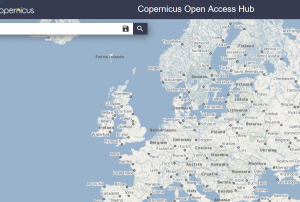Copernicus Open Access Hub. Image Credit: ESA.