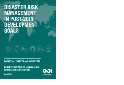 The ODI report analyzes the effects of disasters on various development sectors.
