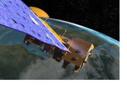 NASA's Aqua satellite was one of the satellites used for the study