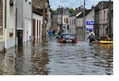 Floods in France. Image with courtesy of Philippe Derrien