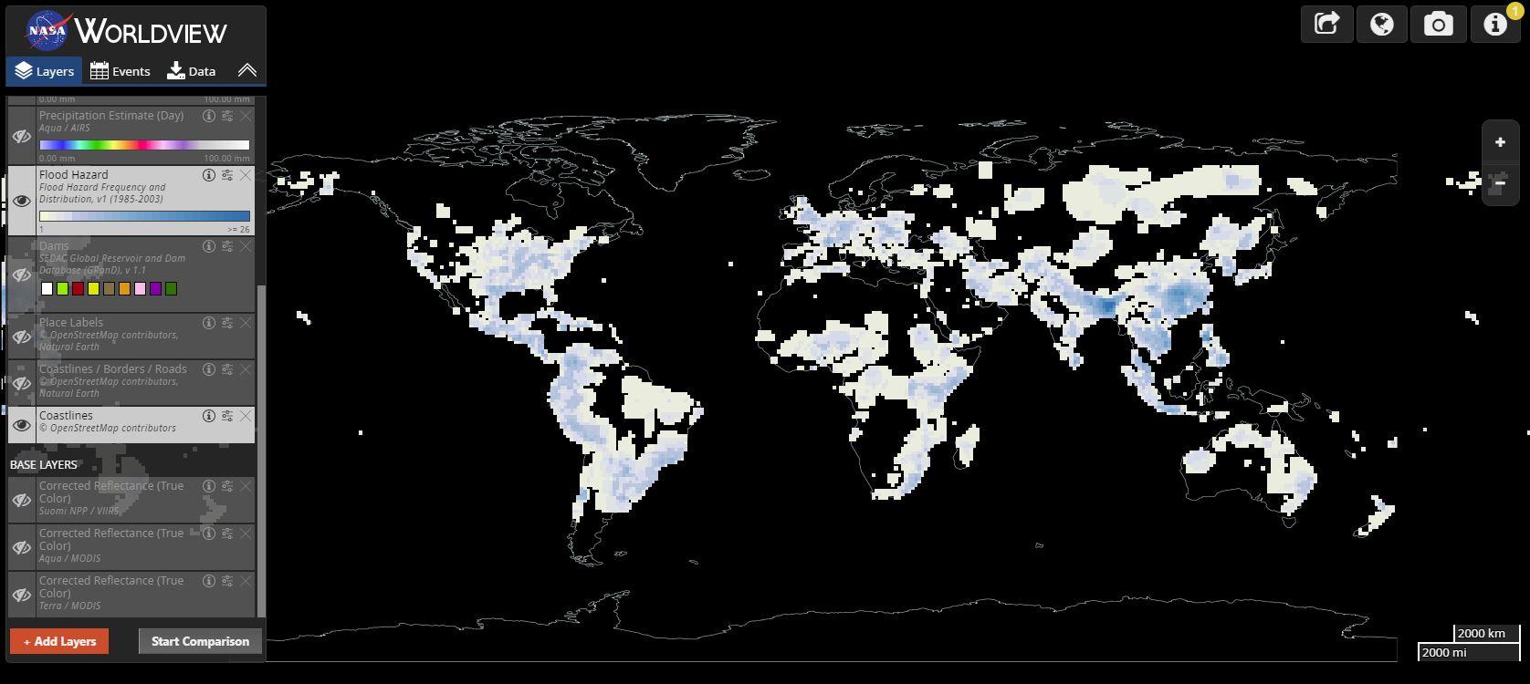 WorldView Flood Hazards