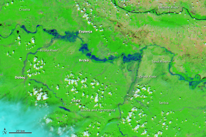 Image captured by NASA’s Aqua satellite on 18 May 2014 Image captured by NASA’s Aqua satellite on 18 May 2014