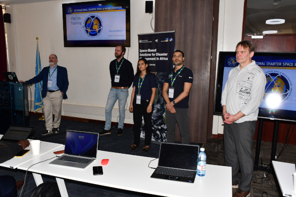 Co-facilitators during the Regional Training