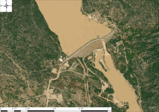 Continuous daily monitoring of Dadin Kowa Dam by Synspective’s StriX SAR constellation (1 – 10 August 2025). Note: Animated GIFs derived from these series are available to visualize temporal changes dynamically for operational use