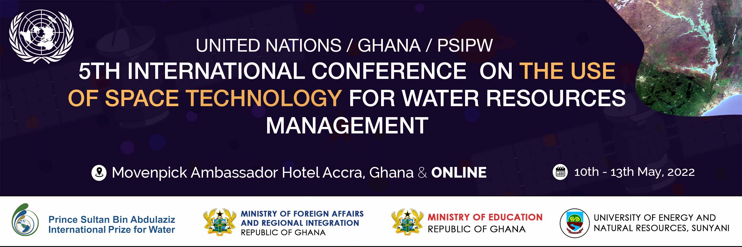 United Nations/Ghana/PSIPW - 5th International conference on the use of space technology for water resources management