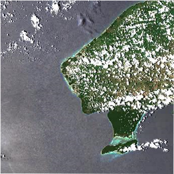 Dominican Republic on 22 Sept 2023. Image: Sentinel 2A (The International Charter Space and Major Disasters) Dominican Republic on 22 Sept 2023. Image: Sentinel 2A (The International Charter Space and Major Disasters)