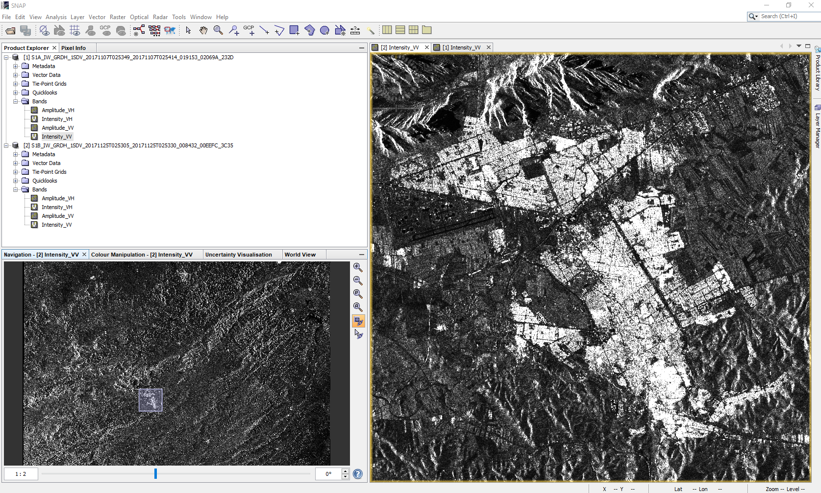 Figure 4: SNAP Subset view