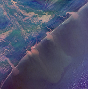 Mozambique on March 22, 2022. Image: Sentinel 1A (International Charter Space and Major Disasters) Mozambique on March 22, 2022. Image: Sentinel 1A (International Charter Space and Major Disasters)