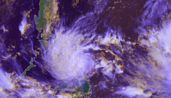 Philippines on April 10 2022. Image: MetOp-C (International Charter Space and Major Disasters) Philippines on April 10 2022. Image: MetOp-C (International Charter Space and Major Disasters)