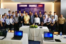 Participants during national training programme in Lao People's Democratic Republic.