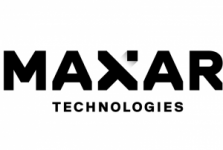 Maxar logo.