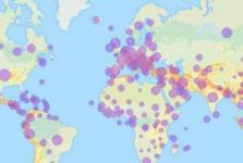 Experimental COVID-19 and Global Seismic Risk Map. Image: OpenQuake Map Viewer