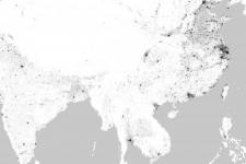 WSF2015 subset including India and vast part of Eastern and South Eastern Asia.  Credit: DLR (CC-BY 3.0).