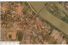 An image of Niamey from a drone. Image: Drone Africa Services.