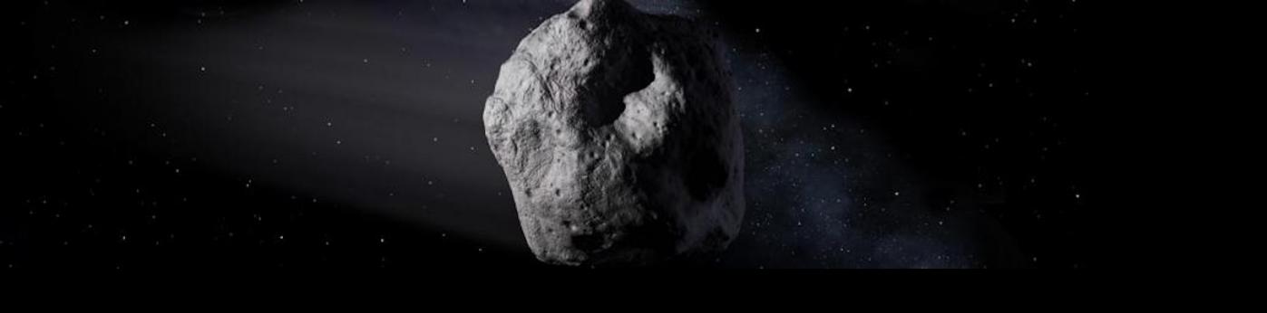 Near-Earth asteroid. Image: NASA.