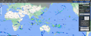 JAXA Global Rainfall Watch. Image: JAXA