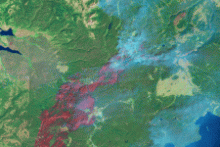 Investigating Time Series of Satellite Imagery Image