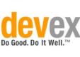 Devex logo.