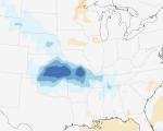 Affected territories from Oklahoma to Tennessee