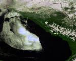 satellite image of the Black sea