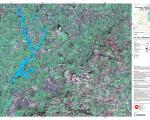 Flood delineation map for Gloucester, UK, created by Copernicus in February 2014