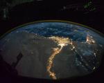 River Nile and its Delta hosting two of the biggest cities in Egypt