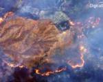 SWIR on WorldView-3 can see through dense fire smoke detecting hot spots and flame fronts.