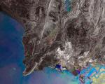 Satallite image of the city of Karachi (Pakistan) on the Arabian Sea (Image: ESA)