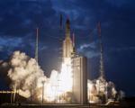 MSG-4 being launched from Europe’s Spaceport in Kourou (Image: ESA)