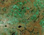 Image of Berlin from Sentinel-1A via laser on 28 November 2014