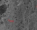 Image by the satellite TerraSAR-X showing two vessels trapped in the Antarctic