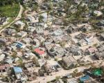 Areas flooded and damaged following cyclone Idai, northwest of Beira.