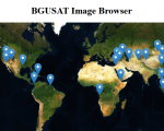 Screenshot of BGUSAT Image Browser