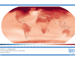 CMIP6 - Mean temperature (T) Change (IPCC)