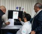 Staff of the NEOC of SE-CONRED of Guatemala during the simulation