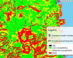 CRIS Dominica landslide susceptibility. Image Credit: CDEMA