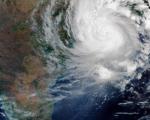 On 20 May 2020, the Copernicus Sentinel Mission captured this image of Cyclone Amphan making landfall over Bangladesh. Image: contains modified Copernicus Sentinel data (2020), processed by ESA, CC BY-SA 3.0 IGO.