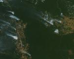 Forest fires in the Amazon. Image: NASA Earth Observatory.