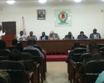 Participants at the UN-SPIDER Institutional Strengthening Mission in Ghana, October 2018.
