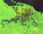 Landslide in Mexico. Image: International Charter Space and Major Disasters.