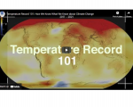 2021 the sixth warmest year on record in recent decades according to NASA.  Image courtesy of NASA. Image courtesy of NASA.