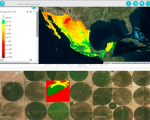 Snapshot of the SIRIS platform in action. Image: Mexican Space Agency (AEM)