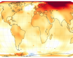 Temperature Anomalies in 2020. Image: NASA.