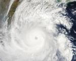 Tropical cyclone Fani over the eastern coast of India on 2 May 2019. Image: NASA.