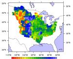Land Saturation data from GRACE