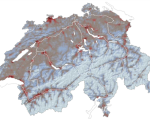 Earthquake risk map of Switzerland