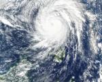 Typhoon Vamco on November 11, a few hours before making landfall on the Philippines. Image: NASA.